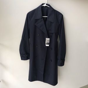 UNIQLO Trench coat in navy